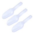 thumbnail image 1 of REGALWOVEN Ice Scoop Easy Clean Plastic Ice Shovel for Candy Buffet Kitchen, Popcorn Scooper for Bar, Ice Bucket, Popcorn in  Clear-3PCS, 1 of 7