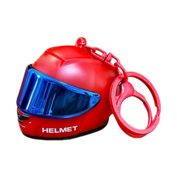 ABS Motorcycle Helmets Keychain For Keys And Accessories Lightweight Design With Anti Scratch Coating For Daily Commute And Gifts Giving