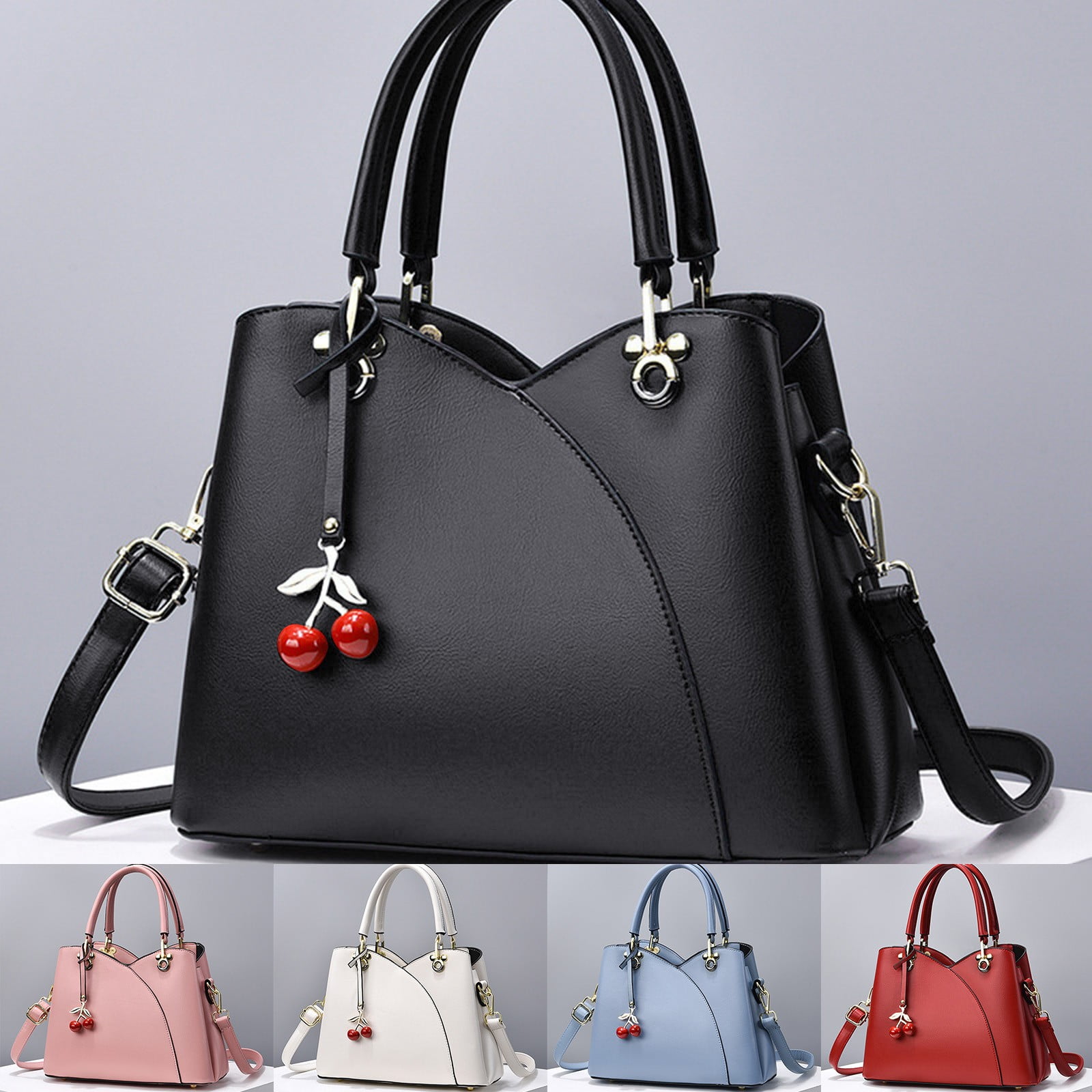 Faraee Women Satchel Purses and Handbags Leather Top Handle Shoulder Crossbody Bag for Travel Work