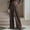 Coffee, variant on Pants For Women Retro Polka Dot Wide Leg Pants High Waist Casual Summer Daily Trousers White XXL