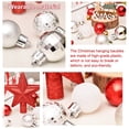 thumbnail image 3 of Juego de adornos navideños de 30 piezas, decoración de bolas colgantes de árbol de Navidad FleinngHoz JD711621083, 3 of 7