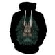 thumbnail image 1 of Sudadera con capucha estilo Diablo para hombre, estilo casual, divertida, con cremallera, para primavera, con estampado 3D, estilo Harajuku, de gran tamaño y genial., 1 of 6