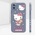 thumbnail image 1 of Liquid Silicone Case For Oppo Reno 9 8 7 7SE 6 5 4 4SE 3 Pro Plus 4G 5G Cover Anime Cute Hello Kitty Colour Fundas Cqoues Shell LXY, 1 of 7