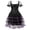 Black Purple, variant on Corset Bustiers 2 Pieces Tops Set with Sleeves floral Lace trim Straps Plus Size burlesque Black Blue XL