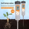 thumbnail image 5 of Probador de Suelo 4 en 1 con Bluetooth EC/TDS/ Medidor de Temperatura Detector de Suelo para Plantación Hidropónica Invernadero de Jardín, 5 of 5
