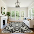 thumbnail image 7 of Addison Rugs Mayfield Premium Machine Washable Traditional Global Black Rectangle Rug, 8' x 10', 7 of 7