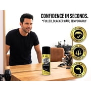 [3 PACK] High Beams Color Thickener Temporary Spray-On Hair [#11 BLACK] 2.7 oz. * BEAUTY TALK LA *