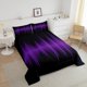 thumbnail image 3 of Stripes Kids Comforter Set Twin Size,Purple Gradient Lines juego de cama,Boys, 3 of 6