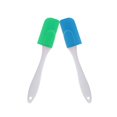 thumbnail image 1 of espátulas de silicona resistentes al calor para cocinar, revolver, rebozar, hornear, etc. (verde + azul cielo), 1 of 4