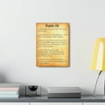 thumbnail image 3 of Scripture Walls Psalm 100 Chapter Gold Bible Canvas Christian Wall Art Ready to Hang Unframed, 3 of 7