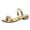 Gold, variant on zttd fashion spring and summer large size women slippers fashion low heel rhinestone casual women's slipper a