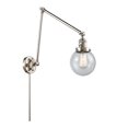 thumbnail image 1 of Innovations 238-PN-G204-6 Beacon 1 Light Swing Arm part of the Franklin Restoration Collection, Polished Nickel, 1 of 1