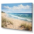 thumbnail image 2 of Designart "Coastal Serenity French Normandy wall decor II" Nautical & Beach Canvas Wall Art, 2 of 5