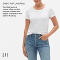 thumbnail image 3 of Uniforme azul marino favorito de Shirt GAP para mujer, talla grande y alta, 3 of 3