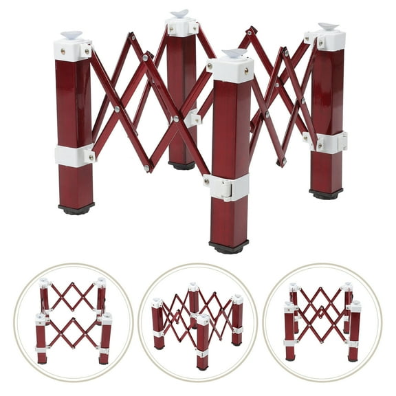 UPOUART Height Adjustable Folding Metal Table Legs, Portable Stable Support, 1 Set for Furniture and Home Use