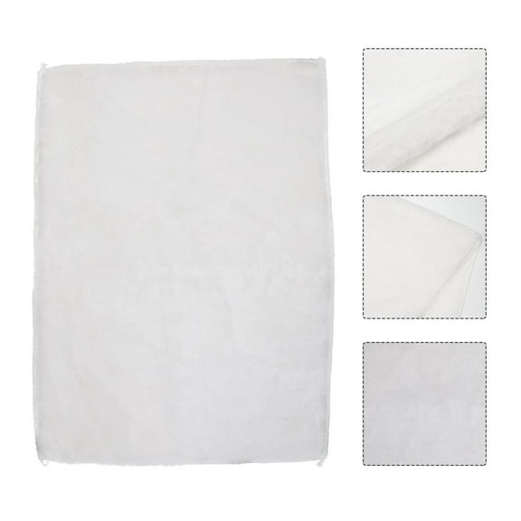 SHOWERORO 1Set Polyester Filter Cotton for Filter Bags 15.7*11.8*0.2in