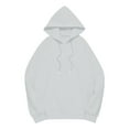 thumbnail image 5 of MESSUEN Womens Hoodies Pullover Baggy Hoodie Drop Shoulder Hoodie Cotton Hoodies for Women Womens Zip Up Hoodies Sweatshirts for Women Sweatshirt Women Dark Gray 2XL, 5 of 7