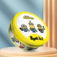 thumbnail image 3 of Spot It Game Animal Fun Cards Con Caja Metal Juguete Educativo (pequeño Hombre Amarillo), 3 of 6