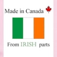 thumbnail image 2 of CafePress - Made In Canada From Irish Parts Infant Bodysuit - Baby Light Bodysuit, Size Newborn - 24 Months, 2 of 4