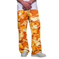 thumbnail image 2 of GrmtClth Men's Camo Drawstring Waist Cargo Pants Camouflage Cargo Work Pants with Elastic Waist Drawstring Multi Pockets Saffron 2XL, 2 of 8
