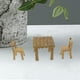 thumbnail image 5 of Macetas de resina para jardín en miniatura, micropaisaje, decoración para el hogar y el jardín 3pcs mesa de la silla, 5 of 8