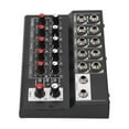 thumbnail image 1 of 10 Channel Mixing Console With 2 Main Volume Knobs For Controlling The Output Volume US Plug AC100-240V, 1 of 8