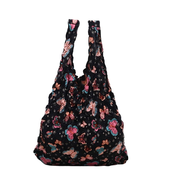 VWRXBZ Tote Bag Large Capacity Multipurpose Shopping Bag Tote Bag Telescopic Bag Pleated Bag Travel Essentials