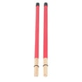 thumbnail image 4 of 2 Pcs Brosse à Tambour Baguette Maillet Outil de Percussion en Bambou Ensemble d'Accessoires, 4 of 7