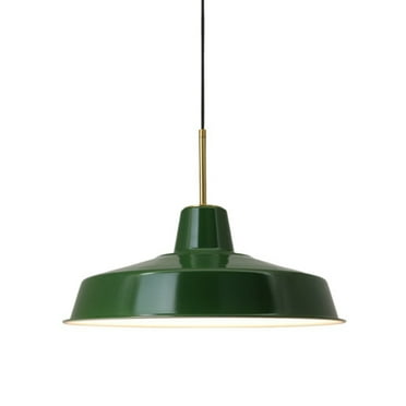 Vintage Industrial Green Pendant Lamp for Kitchen Island, Retro Metal Iron Hanging Light Fixture for Over Dining Table, Rustic Ceiling Pendant Lighting, Farmhouse Chandelier for Barn Bar Counter