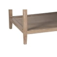 thumbnail image 3 of Porter Designs Lowell Solid White Oak Wood Coffee Table - Brown, 3 of 7