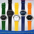 thumbnail image 2 of Correa de reloj de silicona para hombre PAM111 386 441/1312 series correas de pulsera 22 mm 24 mm 26 mm Pulsera deportiva resistente al agua, 2 of 5
