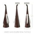 thumbnail image 2 of VHC Brands Skinny Santa Figurine Metal 17x4.5x4.5, 2 of 4