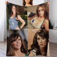 thumbnail image 5 of Jennifer Love Hewitt Blanket Beautiful #1 Ultra Soft Flannel Fleece Blanket Stylish Bedroom Living Room Sofa Warm Blanket All Season Use 60"*80"（150 * 200cm）, 5 of 6