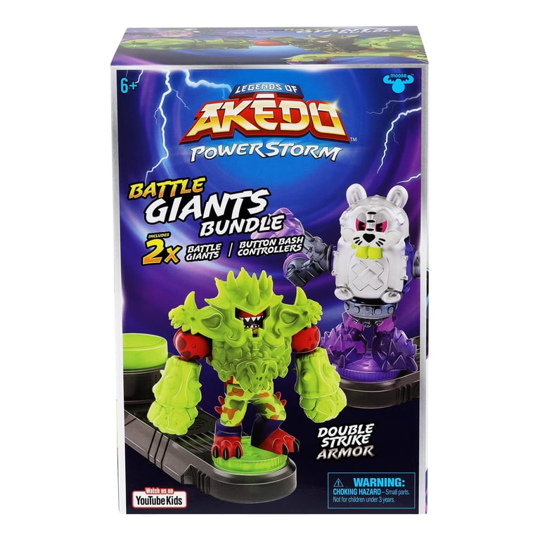 Legends of Akedo Battle Giants Tremor Fist Tailwhip & Bucktooth