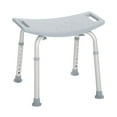 thumbnail image 1 of Drive Medical Gray Bathroom Safety Shower Tub Bench Chair, 1 of 5