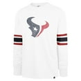 thumbnail image 2 of Men's '47 White Houston Texans Gridiron Premier Brex Long Sleeve T-Shirt, 2 of 3