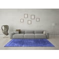 thumbnail image 3 of Ahgly Company Indoor Rectangle Oriental Blue Industrial Area Rugs, 2' x 3', 3 of 4