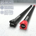thumbnail image 2 of Synergee Workout Bar Weight Bar Combo Set - 20lb, 25lb Multiple Weights Padded Weighted Bars – Body Toning Exercise Bar, Strength & Condition, 2 of 6