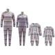 thumbnail image 2 of Q1FA Ropa de dormir de vacaciones, ropa de casa para hombres, mujeres y niños, pijamas navideños a juego para bebés, conjunto de pijamas navideños de manga larga para familia, 2 of 2