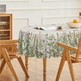 thumbnail image 2 of Spring Summer Tablecloth 60x84 Inch Oval, Wild Flowers Floral Table Cover for Party Picnic Dinner Decor, 2 of 6