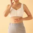 thumbnail image 6 of qolati Front Closure Push Up Bras for Women Seamless Stretch Full-Coverages No Underwire Everyday Bras Wireless Comfortable Breathable Support Sports Bras, 6 of 7