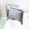thumbnail image 5 of Bathtub Spout Cover, Faucet Cover Protector for Baby - Silicone Gray Elephant - Kids Bathroom Accessories - Free Toys, 5 of 6