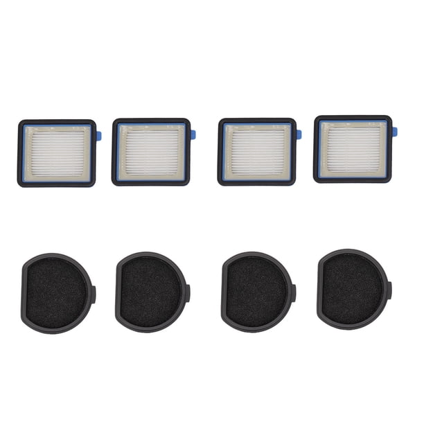Filtros De Repuesto Para Aspiradora, Silicona ABS Que Captura Partículas Finas, Filtrado De Polvo, 4 Piezas, Kit De Filtros De Aspiradora De Ajuste Perfecto Para Mantenimiento