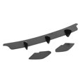 thumbnail image 2 of Diffuseur Arrière, 3pcs / Set Diffuseur Arrière Noir Mat Lèvre Pare-Chocs Arrière Lèvre Élégante et Moderne, 2 of 5