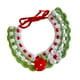 thumbnail image 4 of Collar de gato de punto, collar de punto, collar hecho a mano, babero de vestir ajustable para fresa, 4 of 9