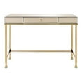 thumbnail image 2 of Ergode Writing Desk Smoky Mirrored and Champagne Finish, 2 of 4