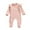 Pink, variant on Mercatoo Baby Girls Clothes Set New𝐛orn Baby Boys Girls Zipper Long Sleeve Knitted Romper Jumpsuit Outfits Holiday Outfit