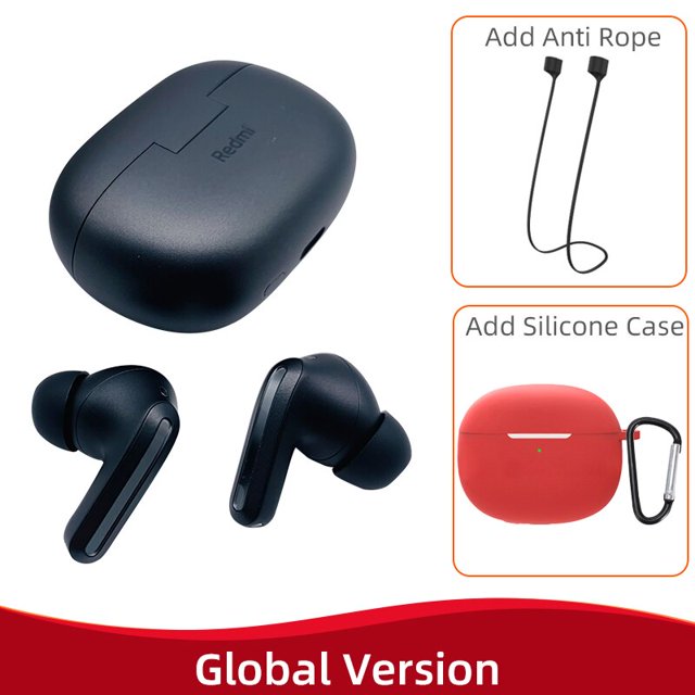 Xiaomi Redmi Buds 4 Pro TWS Auricular Bluetooth 5.3 Cancelación activa de ruido 3 Mic Auriculares inalámbricos 36 horas de vida para Xiaomi 12S Tan Jianjun unisex