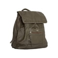 thumbnail image 3 of "Didier" Multipocket Soft Hipster Rucksack Backpack - Grey, 3 of 3
