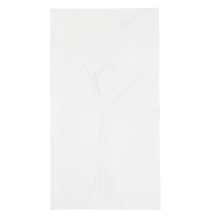 50 Pack Clear Plastic Garment Bags for Long Dresses, Hanging Clothes, Dry  Cleaning Bags for Shirts (21 x 72 Inch) : : Bags, Wallets and  Luggage